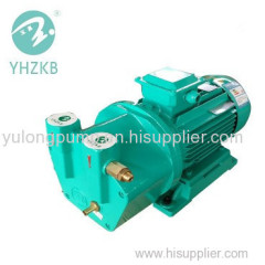 YHZKB brand 4kw cast iron material single stage thread connection monoblock liquid water ring vacuum pump