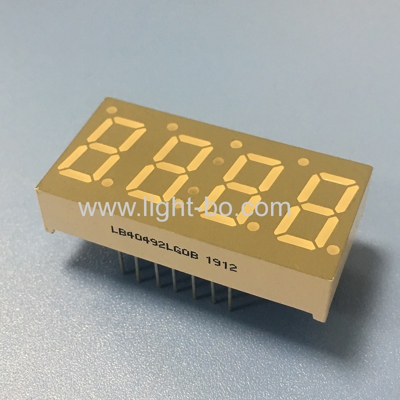 Pure Green 0.49inch 4 Digit 7 Segment LED Display Common cathode for Temperature Controller