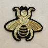 Gold Embroidery patches Custom Gold Silver Embroidery Patches