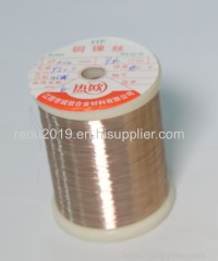 Copper Nickel Alloy Wire CuNi23 Good Welding Resistance For Heating