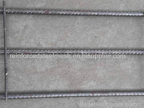 Slab mesh reinforcement for footing slab beam and piers