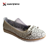 Design Comfortable Soft Flat Leather Shoes Ladies Fashion Casual Shoes