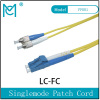 Fiber Optic Single Mode Patch Cord Duplex LC/FC