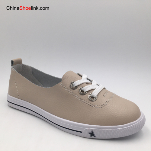 High Quality Handmade Comfortable Women Action Leather Casual Shoes