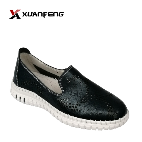 Women's Comfortable High Quality Fashion Leather Leisure Shoes For Ladies 