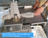 Squid Skinning and slicing processing machine