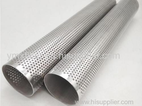 Stainless Steel Perforated Pipe Perforated Screen Tube Filters & Baskets