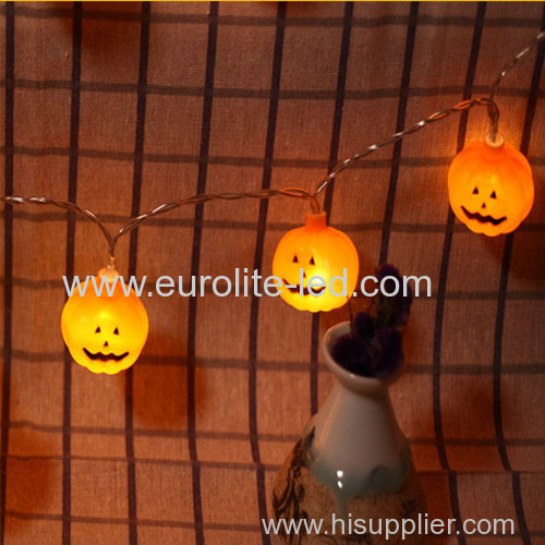 Led Plastic Solar Power Waterproof Pumpkin Hallowmas Night Light