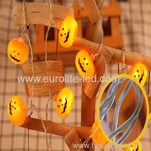 Led Plastic Solar Power Waterproof Pumpkin Hallowmas Night Light