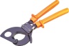 Ratchet cable cutter with Low Hand Force