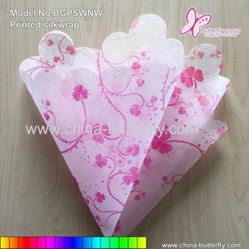 Printed Silkwrap Non-woven Flower Wrapping Paper