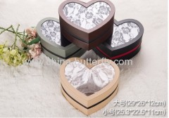 Heart Box With Clear Cover