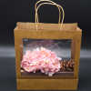 Kraft Paper Bag With Clear Windlow