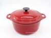 Enamel cast iron casserole