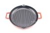 Enamel cast iron griddle