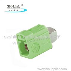 Fakra N Female Right Angle Crimp Solder Connector for RG174 RG316 Cable SHM.900.0003-4.N