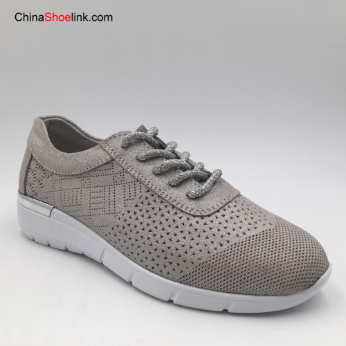 Hot Sale Custom Women Fashion Genuine Leather Comfortable Shoes