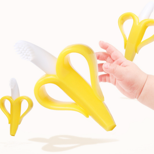 BPA Free Natural Soft Baby Nursing Silicone Teether