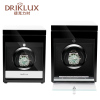 DRIKLUX Wooden Watch Winder Black Automatic Rotations Watch Shaker For Single Watch