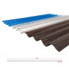 Plastic corrugated roofing sheets