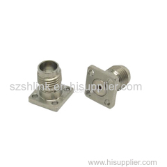 2.4mm high frequency male connector can be machined and customized