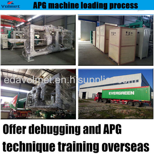 Professional Manufacturer Apg Clamping Machine Efficiency For Potential Transformer In Good Product Quality