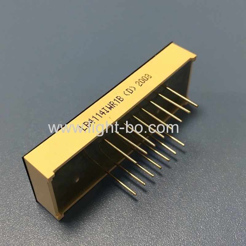 Customized ultra white / Red 7 Segment LED Display common anode for temperature /timer indicator
