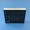 Ultra blue custom design 7 Segment led display module common cathode for portable Two Way Radio