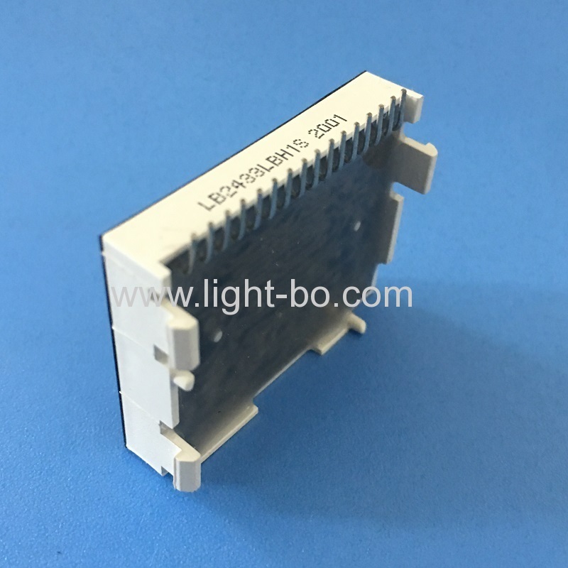 Ultra blue custom design 7 Segment led display module common cathode for portable Two Way Radio