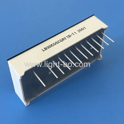 Customized multicolour 3 Digit 7 Segment LED Display common anode for refrigerator control panel