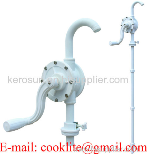 Adblue/Urea/Def PP Hand Rotary Drum Barrel Pump