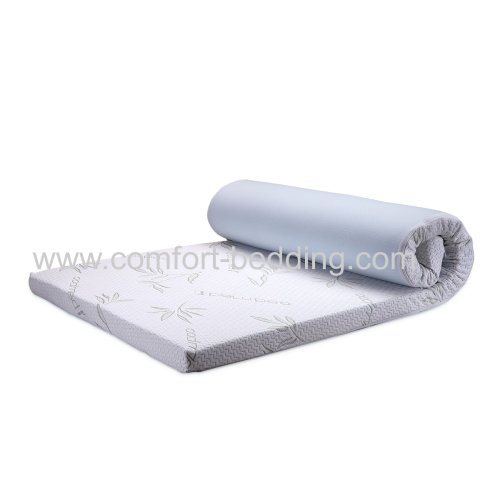 Hot sale OEM factory price 5 zone luxury jacquard memory foam mattress topper