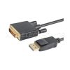 Displayport Male to DVI (24+1) Male Adaptor Cable Support 1920x1080@60HZ
