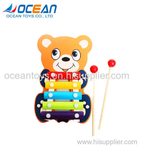 Wholesale miniature musical instruments toys wooden xylophone for kids