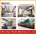 SPC conical twin screw extruder production line