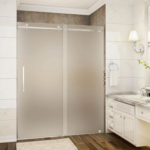 Frameless customized whole enclosed shower room frosted glass shower cabin