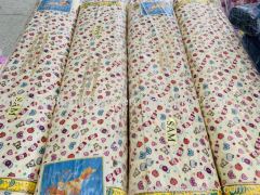 100% COTTON FLANNEL REACTIVE PRINTED WOVEN PAJAMAS 24*13/42*44 35/36