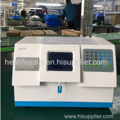 Laboratory equipment human / veterinary semi automatic clinical biochemistry analyzer price