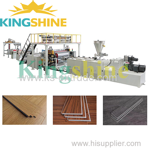 SPC Rigid Vinyl Flooring Production Machine