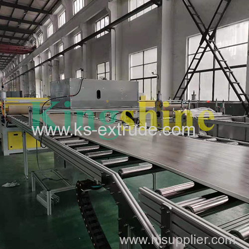 SPC Rigid Core Flooring Production Line Manufacturer