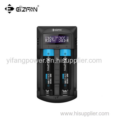 Efan WF1 Li-ion/IMR/AA/AAA batteries LCD 2 Bay Intellicharge charger