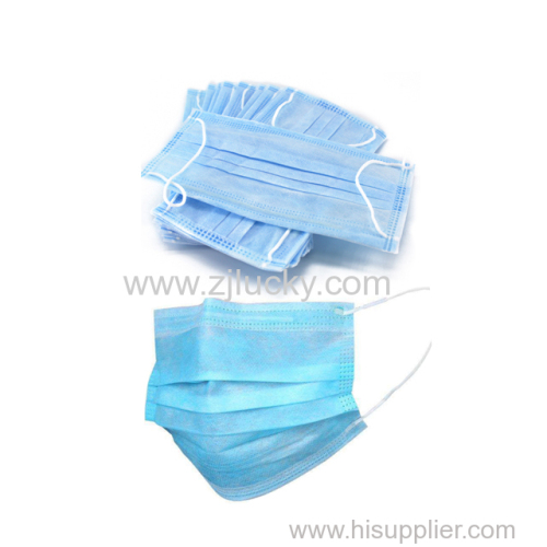 Wholesale 3 ply disposable non-woven medical or food processing anti virus mask