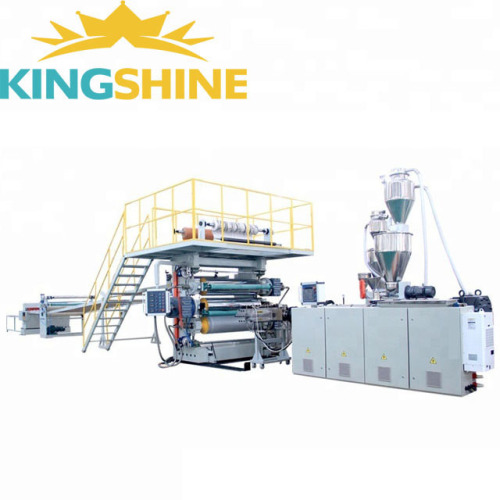 PVC marble sheet machine production line