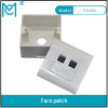 MC CAT 6A Class EA Network Outlet French wall plate 86*86