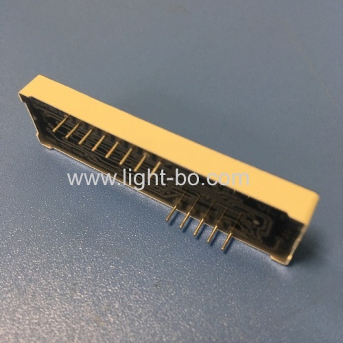 Ultra thin customized ultra white 7 Segment LED Dispaly Common Anode for temperature controller