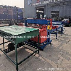 Automatic steel mesh welding machine for coal mine