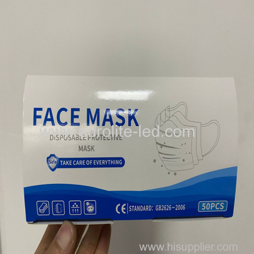 Delivery 3 ply Disposable Face Mask