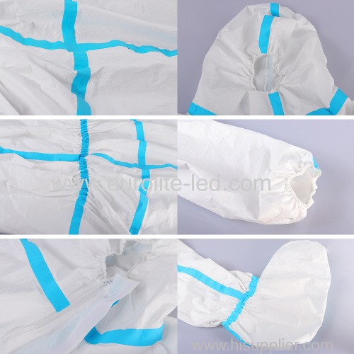Hot Selling Disposable Non-woven Protective Clothing Work Clothes