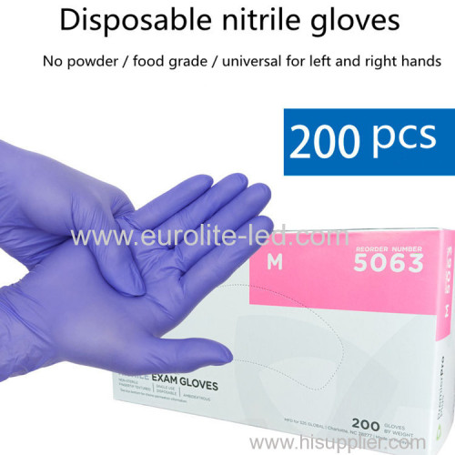Best selling wholesale medical disposable gloves nitrile