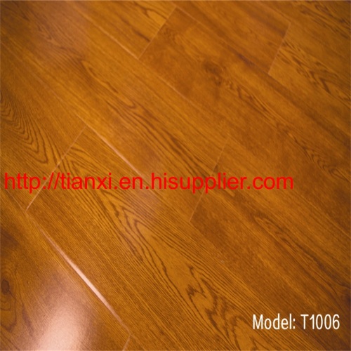 Chinese thickness 7mm 8mm 10.5mm 12mm piso laminados laminate flooring parket parquet factory